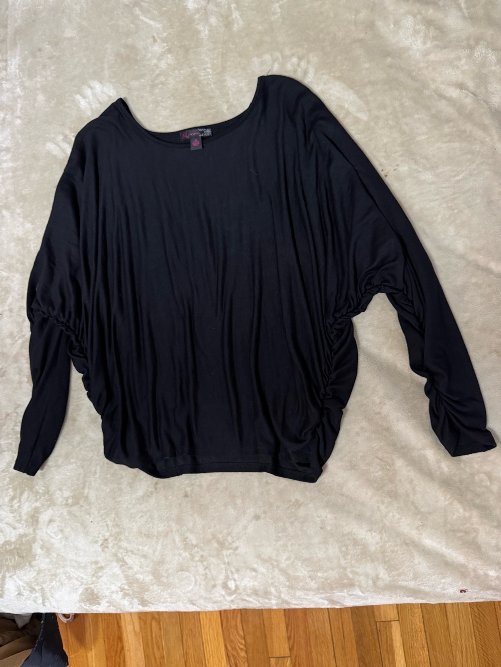 HeartSoul Black Dolman Long Sleeve Top